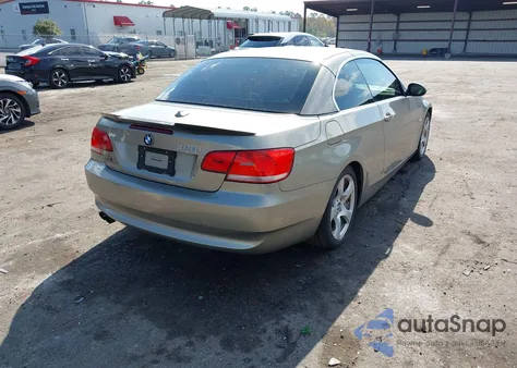 2008 BMW 328I z USA, uszkodzony, nr VIN WBAWL13538PX17989